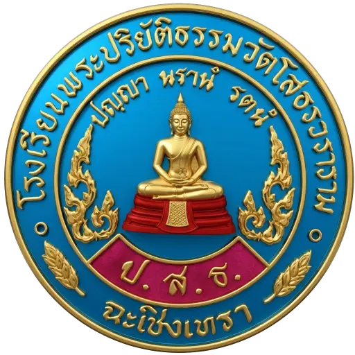 ตราสัญลักษณ์โรงเรียนพระปริยัติธรรมวัดโสธรวราราม